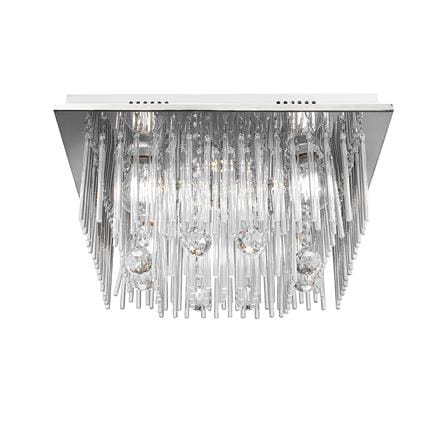 ไฟถาด LED CARINI C5173/4+4 CH 24 วัตต์ สีใส 1 หัว_0