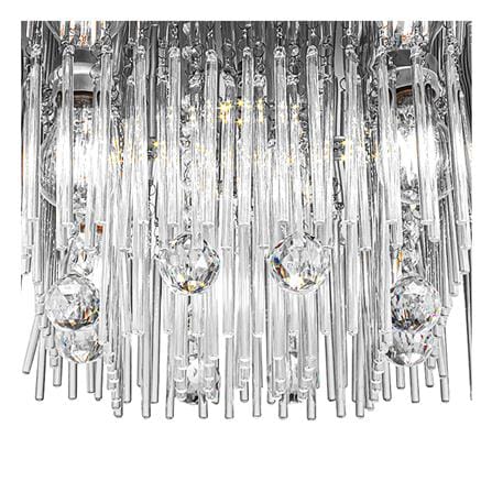 ไฟถาด LED CARINI C5173/4+4 CH 24 วัตต์ สีใส 1 หัว_1