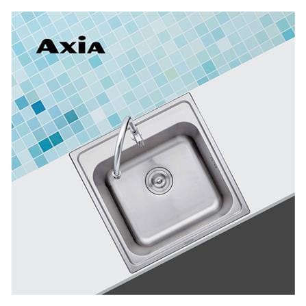 ซิงค์ฝัง 1 หลุม AXIA MARINA 50 สเตนเลส_2
