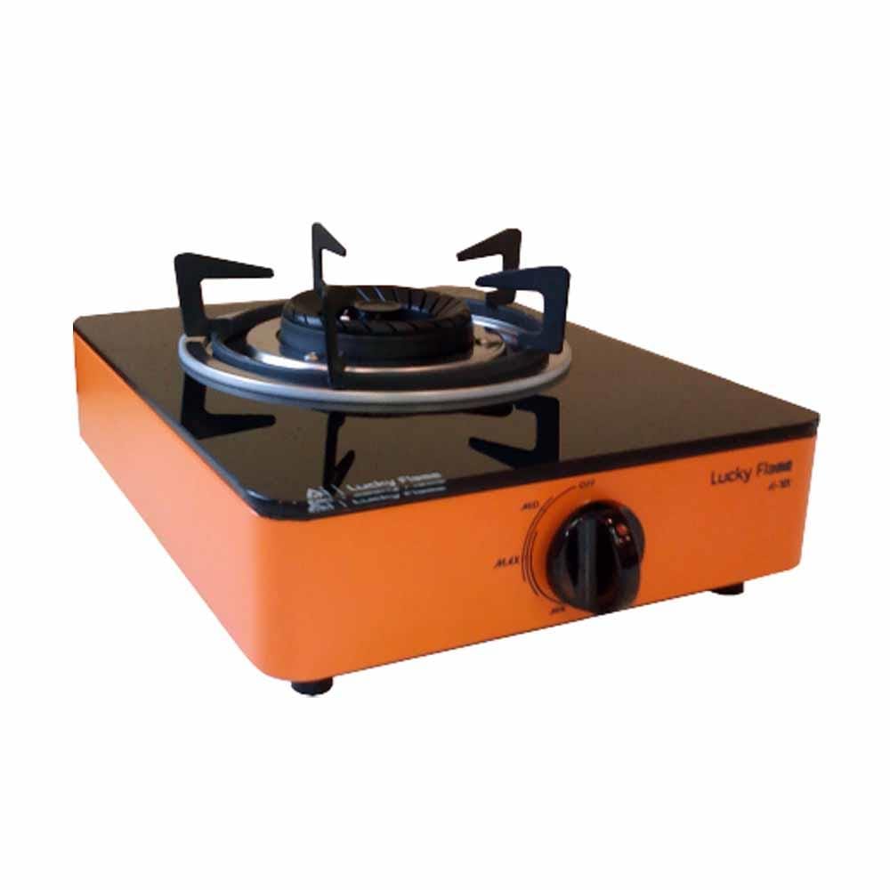 TABLETOP GAS STOVE LUCKY FLAME AI-101 1G ORANGE