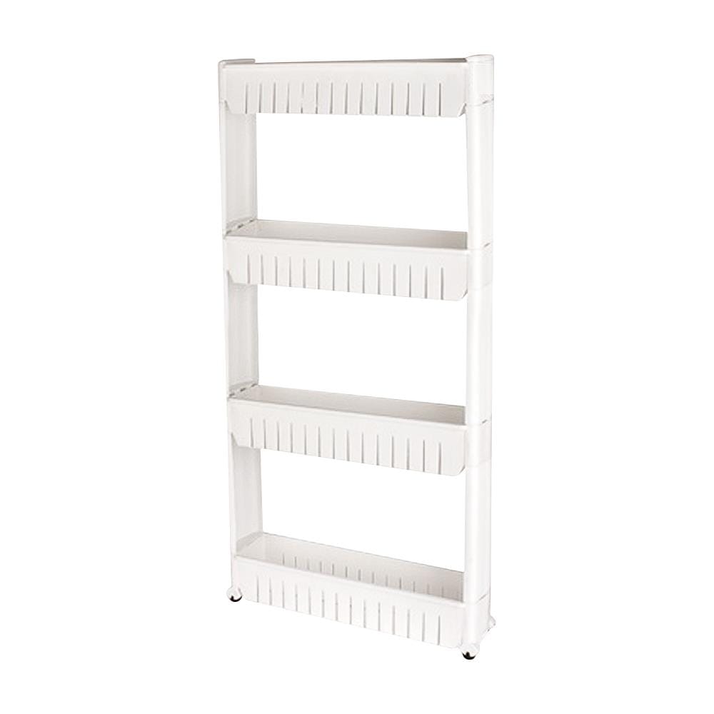 ชั้นวางของแคบ 4 ชั้น STACKO LE54411B 54.5x13x72.5 ซม. สีขาว