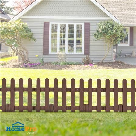 PLASTIC FENCE BABA 309 (4P) DARK BROWN