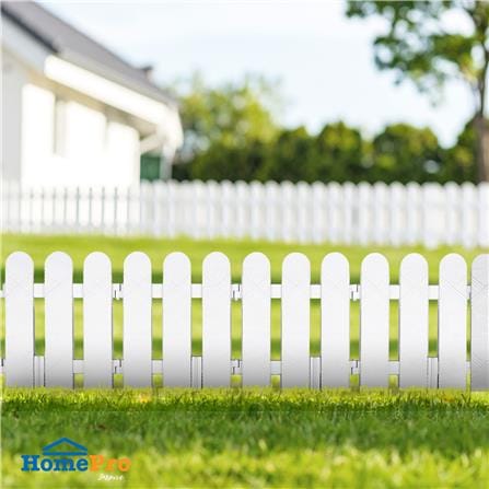 PLASTIC FENCE BABA 307 (4P) WHITE