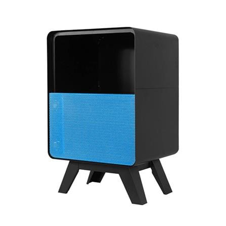 ตู้เหล็กบานผสม KIOSK PT-02 BO สีดำ/ฟ้า_0