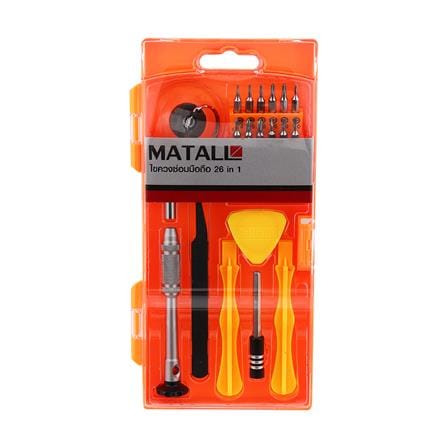 ไขควงซ่อมมือถือ MATALL 26 ชิ้น/ชุด_2