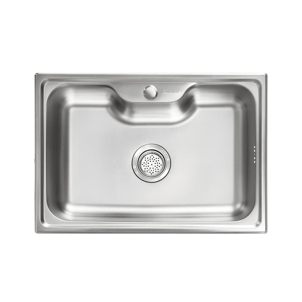 ซิงค์ฝัง 1 หลุม DYNA HOME DH-6042 สีเงิน