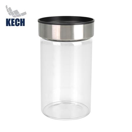 ขวดโหลแก้วกลมฝาเกลียว KECH ROLLY 0.7 ลิตร
