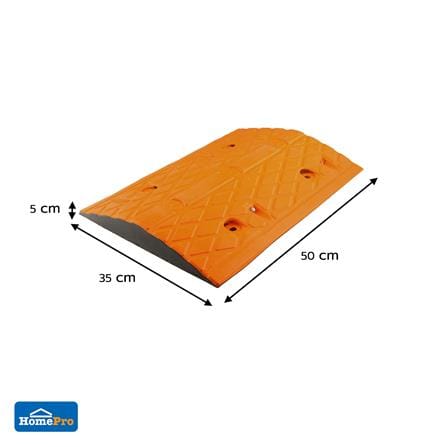 ยางชะลอความเร็ว RIGHT 50x35x5 ซม. สีเหลือง_4