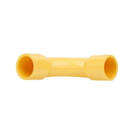ข้อโค้ง 90 ช่วงสั้น PVC ตราช้างNPI 3/8 นิ้ว สีเหลือง_1