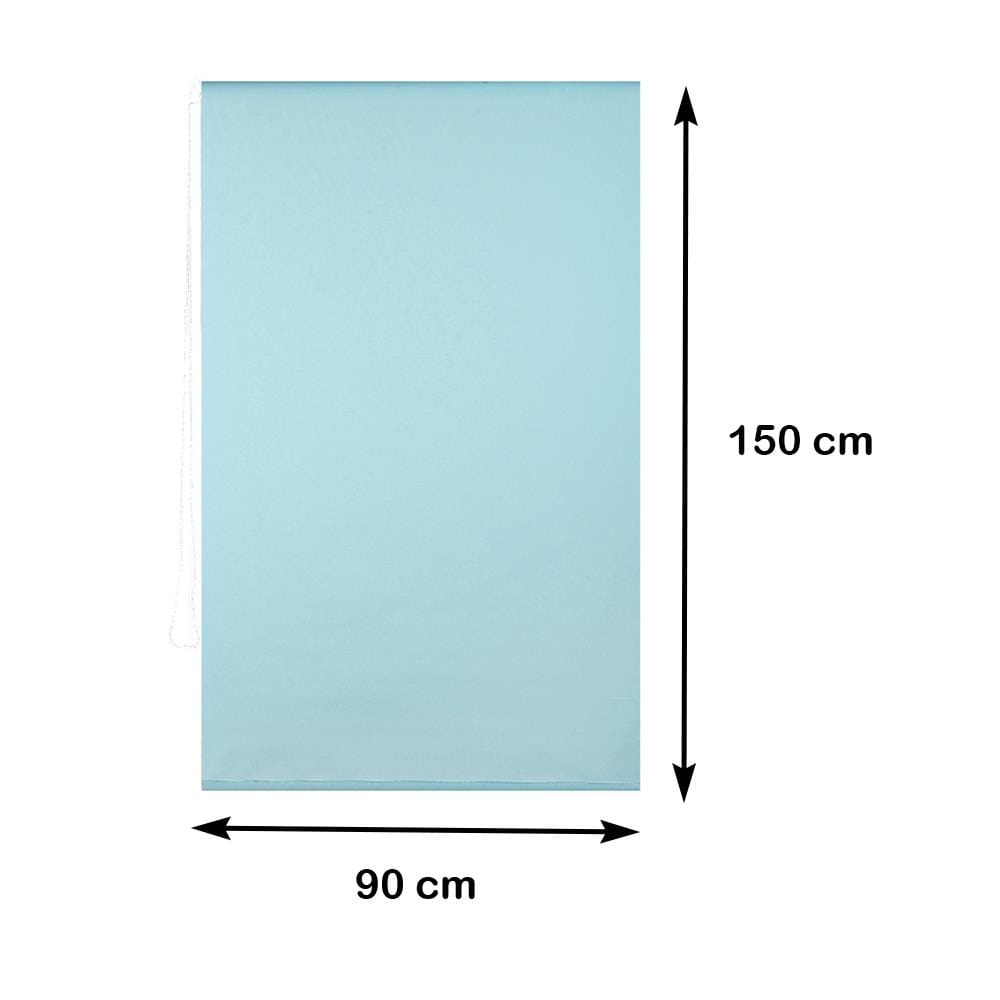 ผ้าม่านม้วน HOME LIVING STYLE FRESH3 90X150 ซม. สีฟ้า