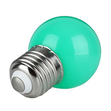 หลอด LED ปิงปอง HI-TEK HLLC00001G 1 วัตต์ E27 สีเขียว_1