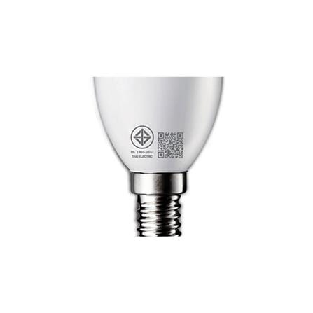 หลอดไฟ LED HI-TEK หลอดจำปา ECO CANDLE 4 วัตต์ WARMWHITE E14 สีเหลือง_3
