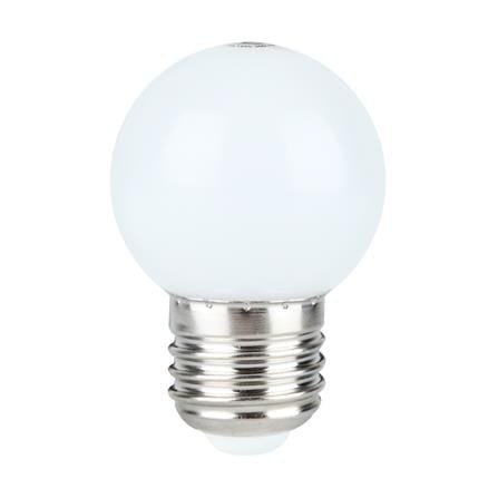 หลอด LED ปิงปอง HI-TEK HLLC00001W 1 วัตต์ E27 สีขาว_0