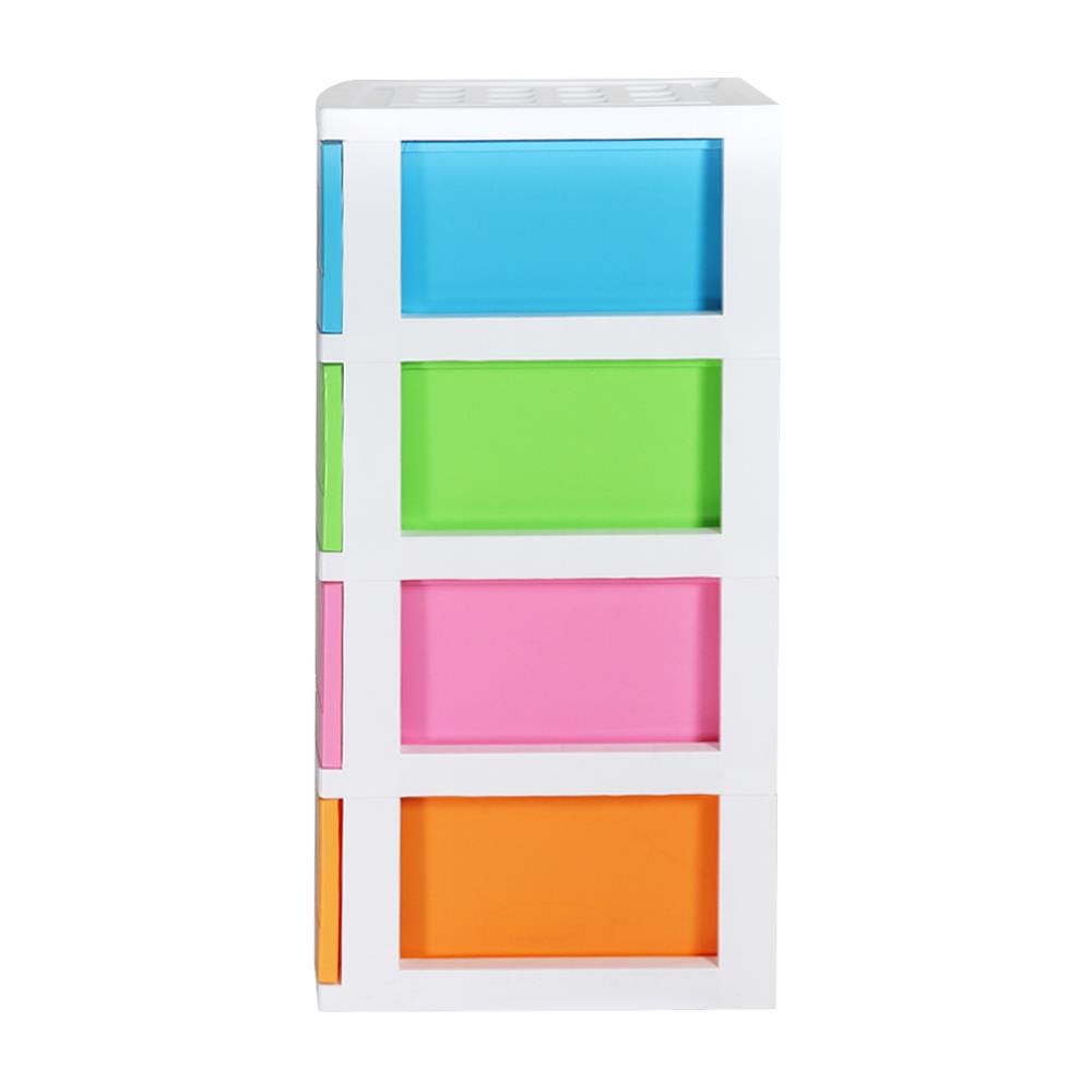 ตู้ลิ้นชัก 4 ชั้น STACKO HANA 45x40x84 ซม. หลากสี