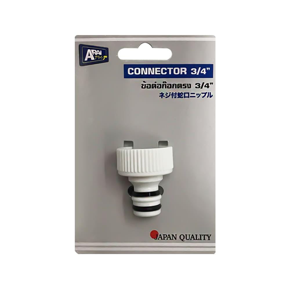 TAP CONNECTOR ARAI 3/4IN