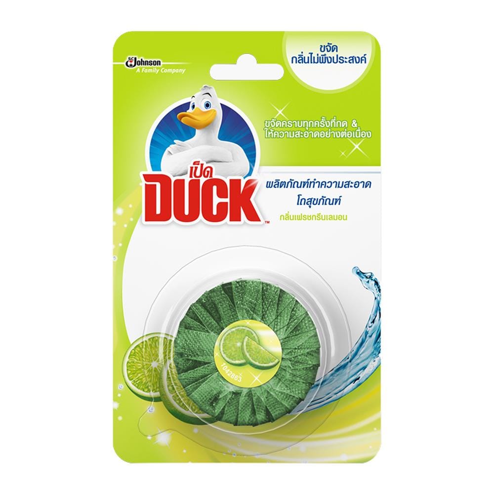 ก้อนขจัดกลิ่นสุขภัณฑ์ เป็ด 38g GREEN LEMON