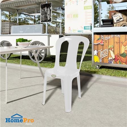 เก้าอี้พลาสติก SPRING NORMA CHAIR สีขาว_4