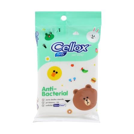 ผ้าเช็ดทำความสะอาดผิว CELLOX 10แผ่น_0