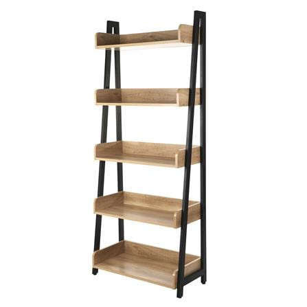 5-TIER SHELVING UNIT FURDINI GEPPER LOFT TEAK_0