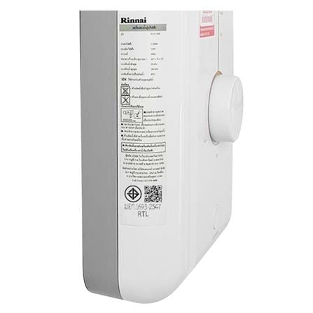 เครื่องทำน้ำอุ่น RINNAI ECO350S 3500 วัตต์ สีขาว_4