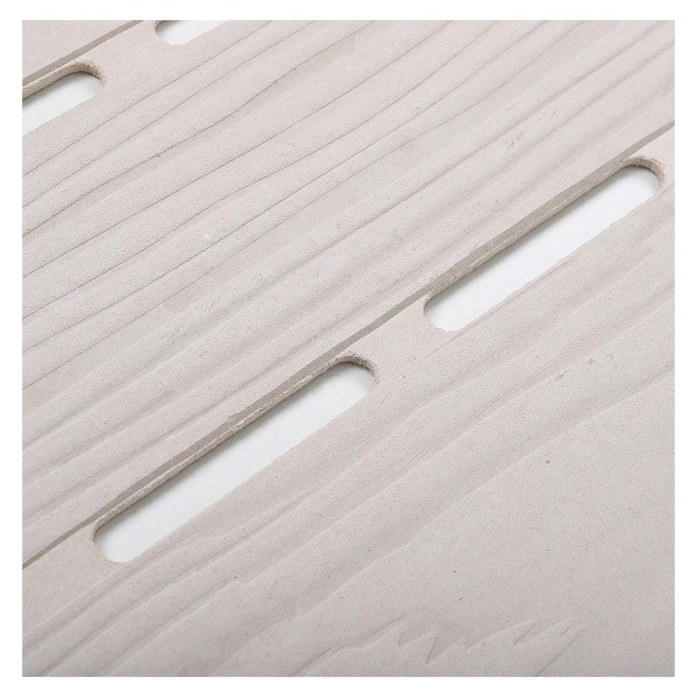ฝ้าระบายอากาศ SHERA ลายสัก เว้นร่อง 60x120x0.4 ซม. สีธรรมชาติ