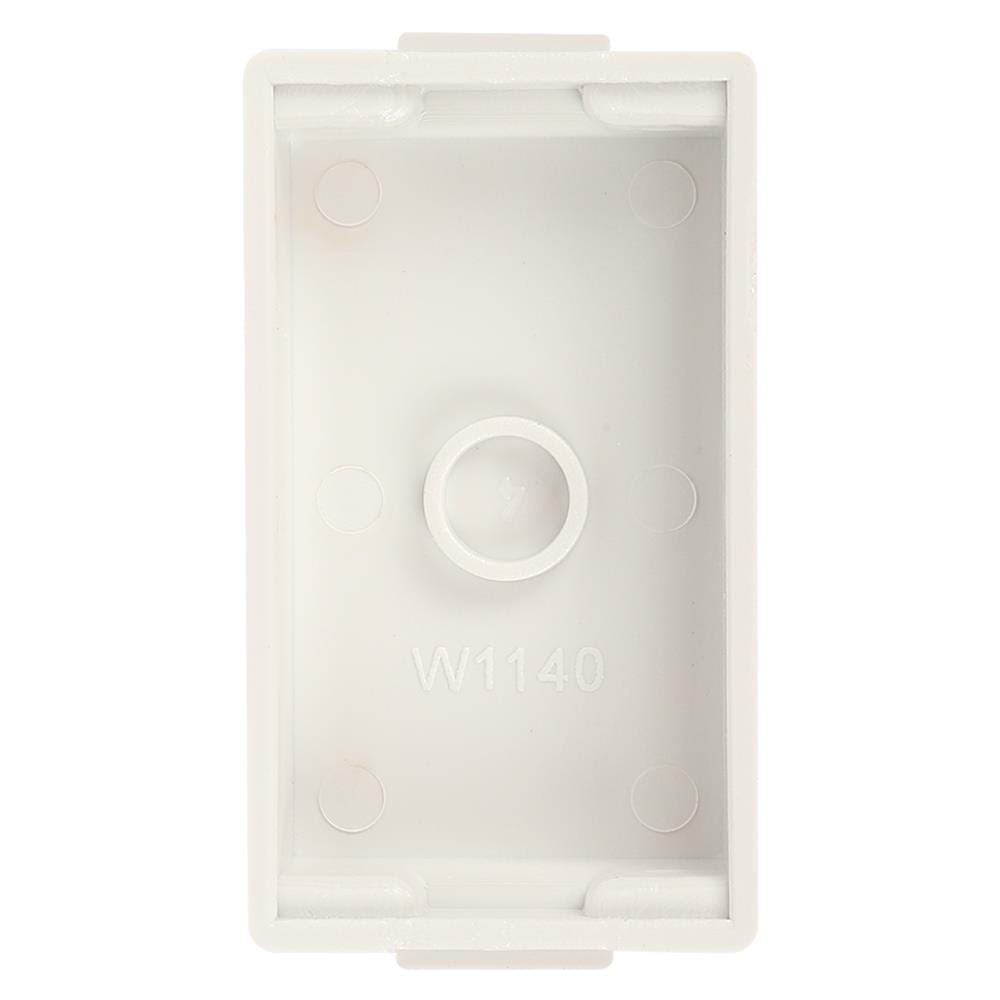 แผ่นปิดช่องว่าง 1 ช่อง HACO TJ-W1140 สีขาว