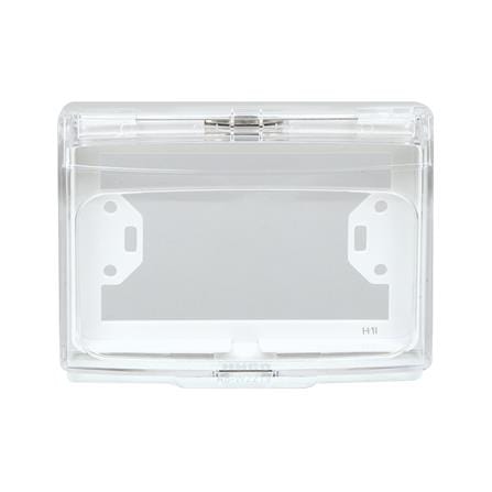 หน้ากากกันน้ำ HACO 3 ช่อง A8-W221V สีขาวใส