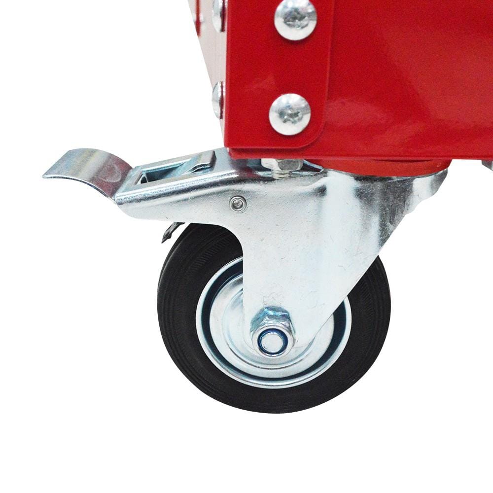 TOOL STORAGE TROLLEY CART WITH DRAWER DT-234 RED