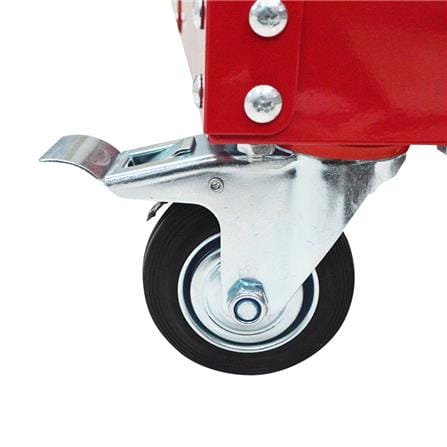 TOOL STORAGE TROLLEY CART WITH DRAWER DT-234 RED_4