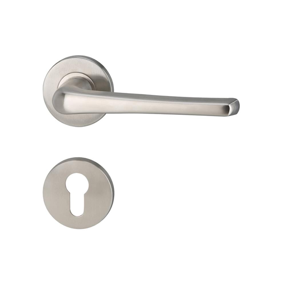 มือจับก้านโยกห้องทั่วไป MORTISE  HAFELE 499.10.120 สีสเตนเลส