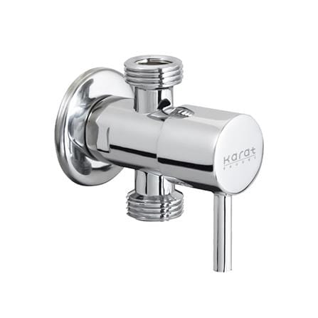สต๊อปวาล์ว 2 ทาง KARAT KA-01-482-50 สีโครม