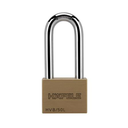 กุญแจลูกปืน HAFELE 482.01.985 50 มม. สีทองเหลือง_1