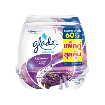 เจลปรับอากาศ GLADE SCENTED 180 กรัม ลาเวนเดอร์ (แพ็กคู่)_0