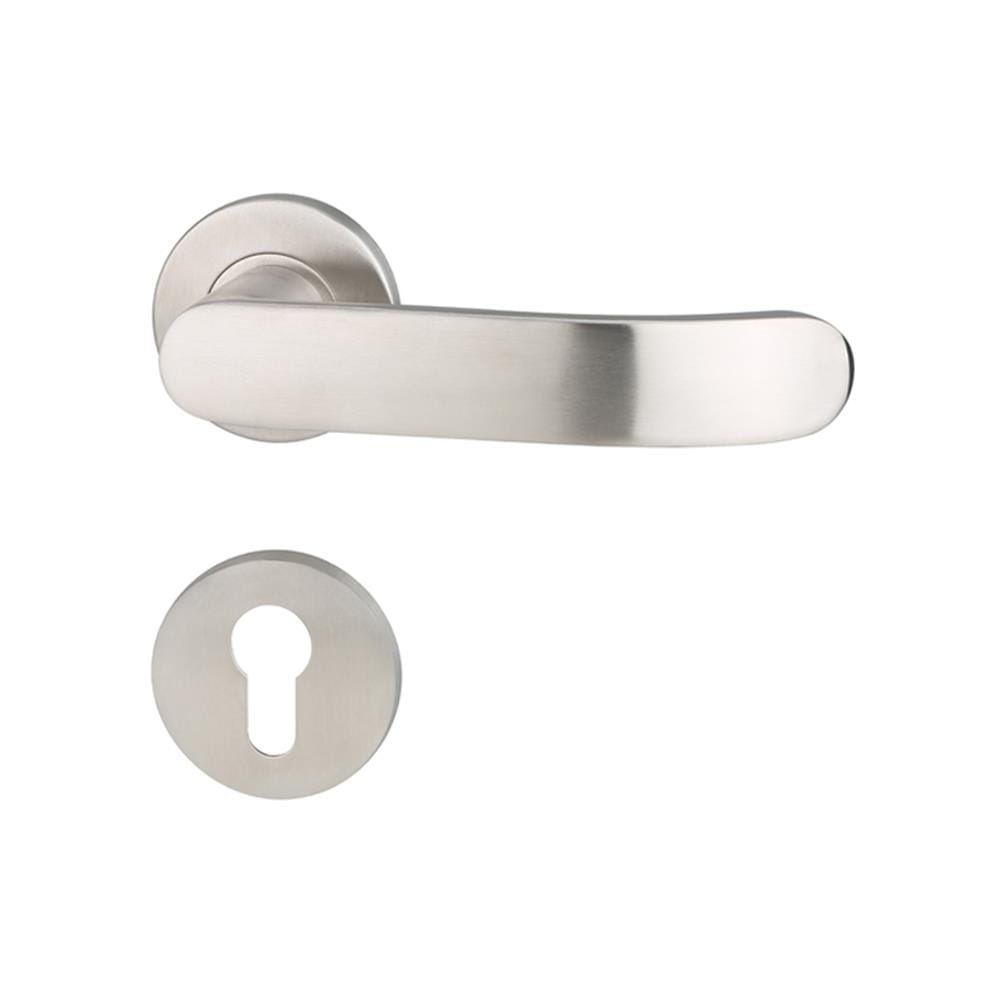 มือจับก้านโยกห้องทั่วไป MORTISE  HAFELE 499.10.121 สีสเตนเลส