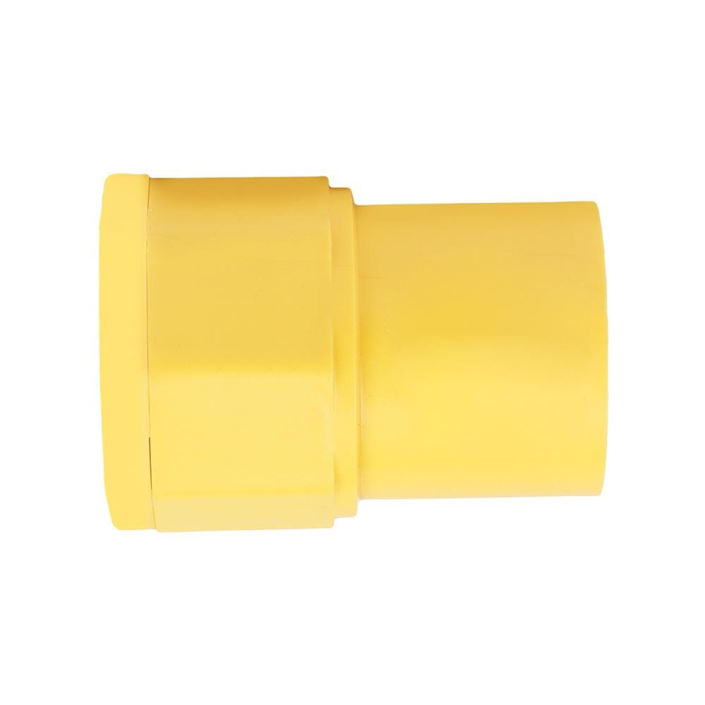 ข้อต่อเข้ากล่อง PVC ตราช้างNPI 1/2 นิ้ว สีเหลือง