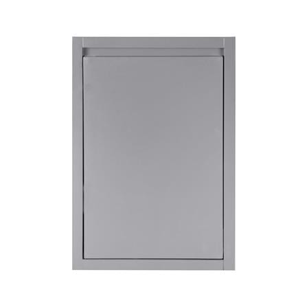 บานซิงค์เดี่ยว CABIN HI-GLOSS 43x65 ซม. สีเทา