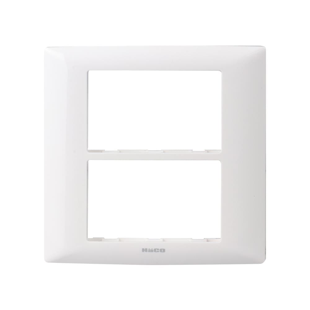 หน้ากาก 6 ช่อง HACO AP-F006 สีขาว