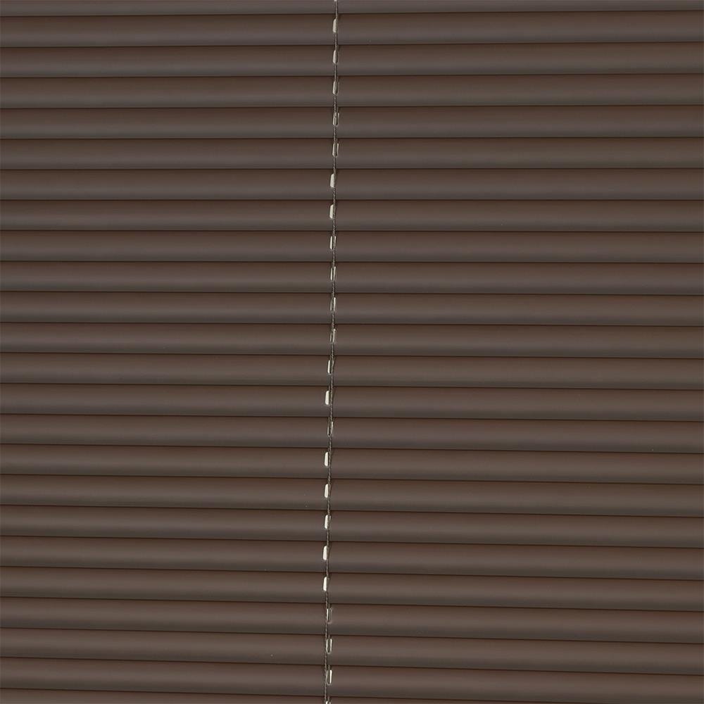 VINYL VENETIAN BLIND HOME LIVING STYLE 155X130CM DARK BROWN