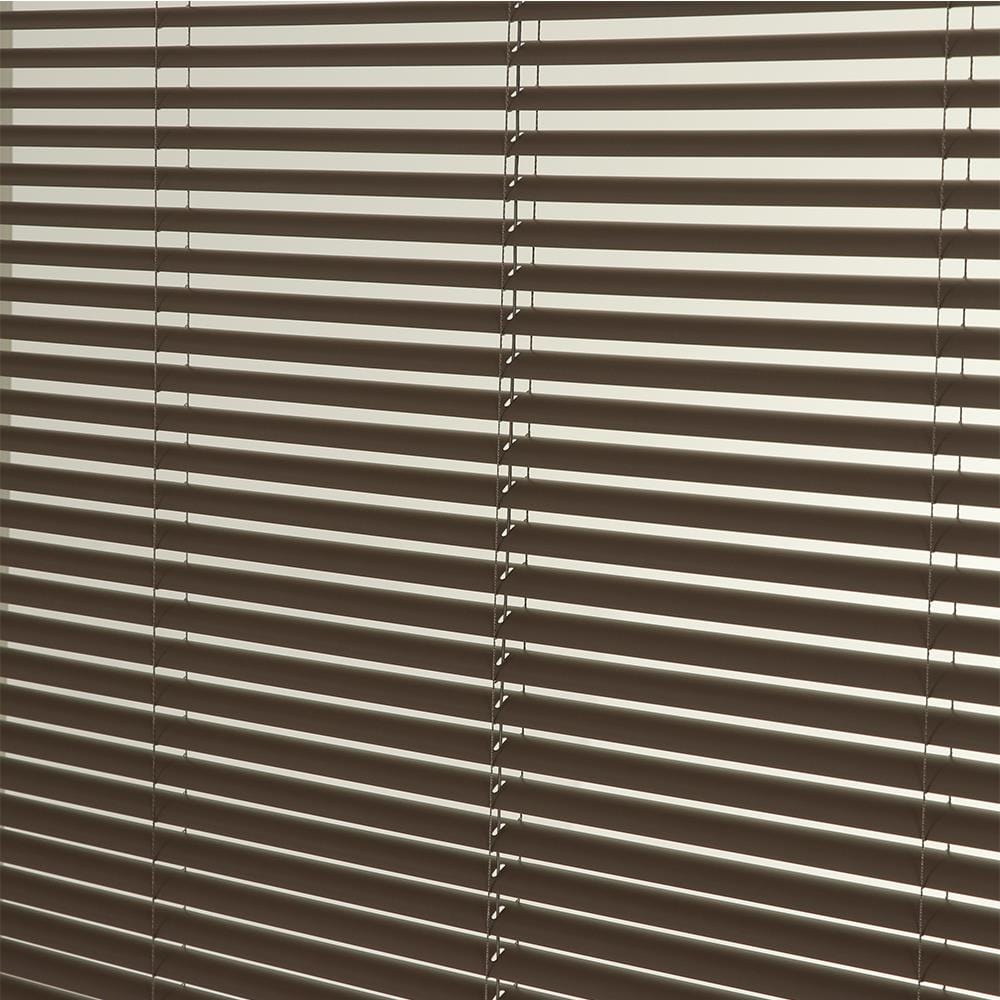 VINYL VENETIAN BLIND HOME LIVING STYLE 120X160CM DARK BROWN