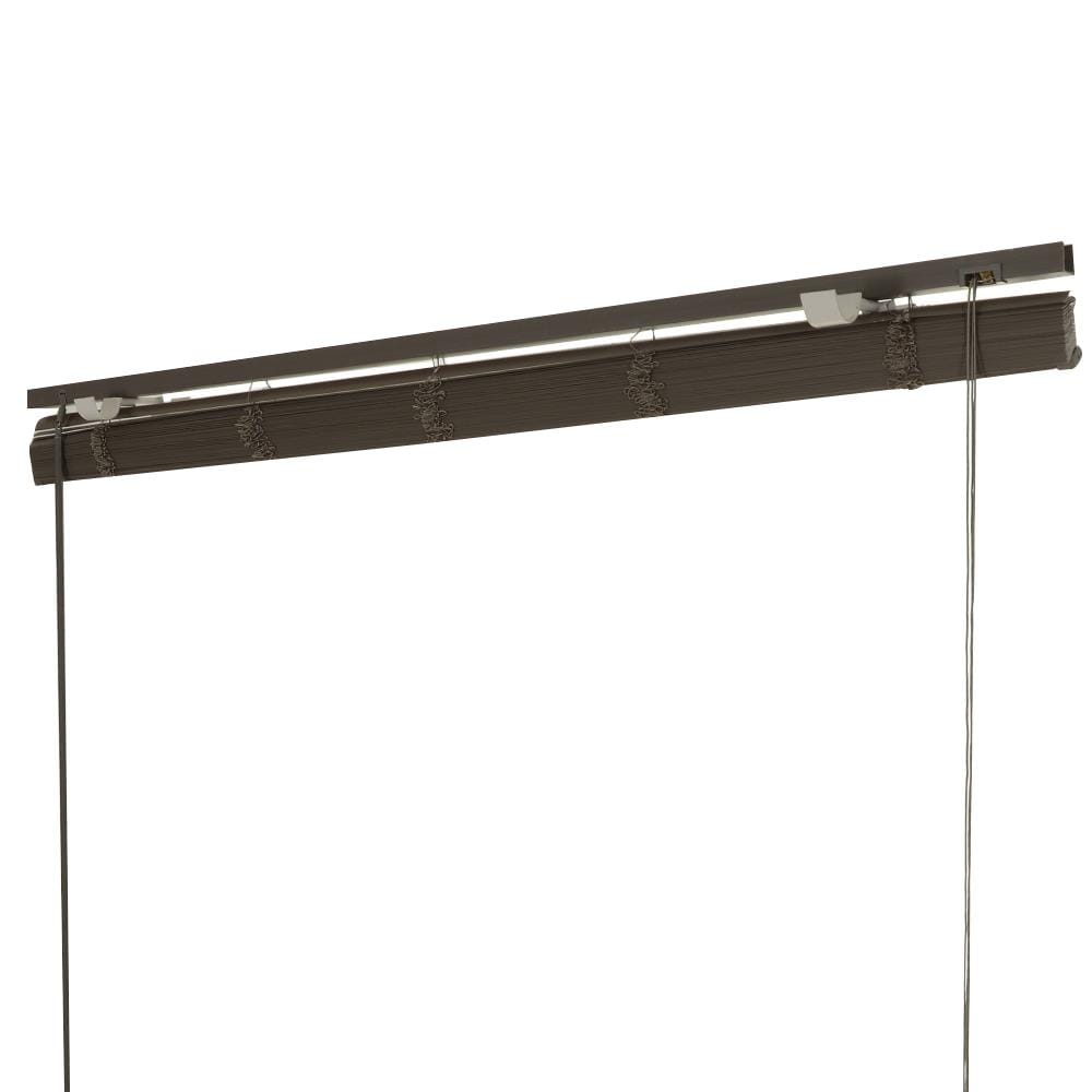 VINYL VENETIAN BLIND HOME LIVING STYLE 120X160CM DARK BROWN