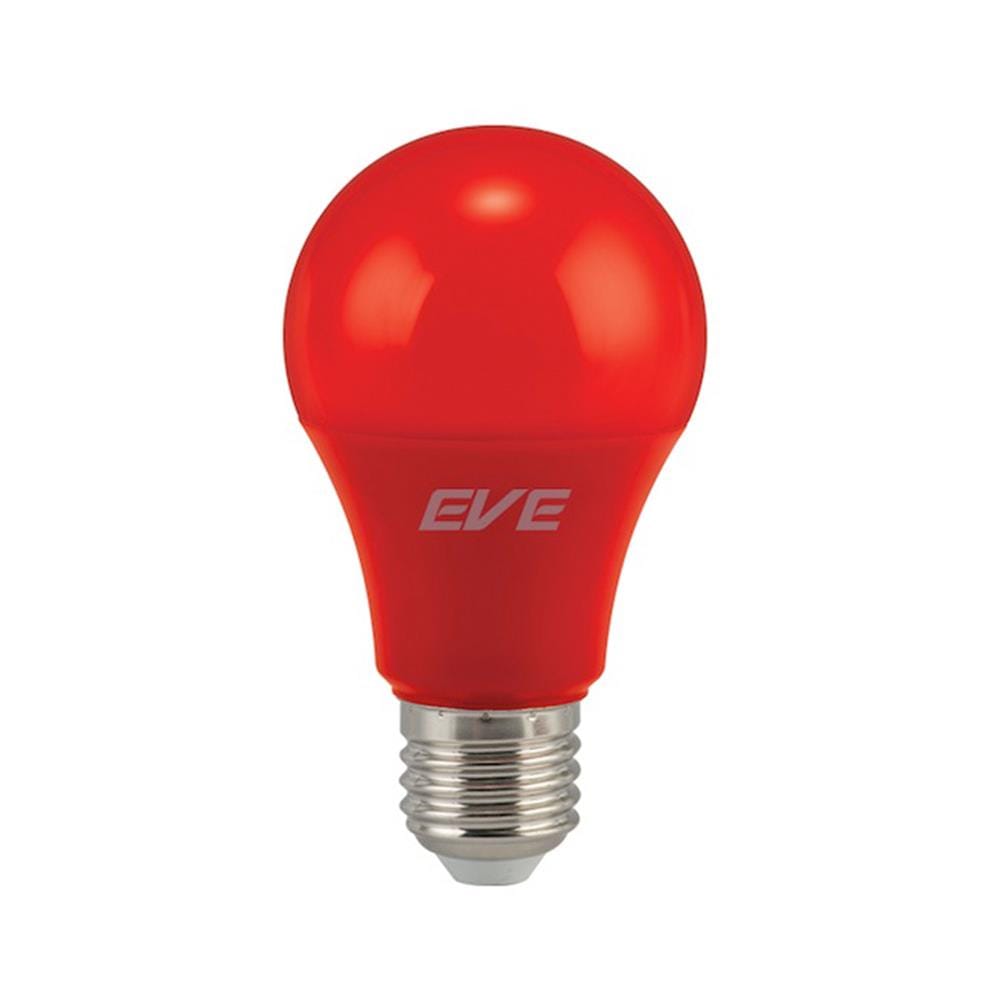 หลอด LED EVE A60 15000HR 6 วัตต์ สีแดง E27