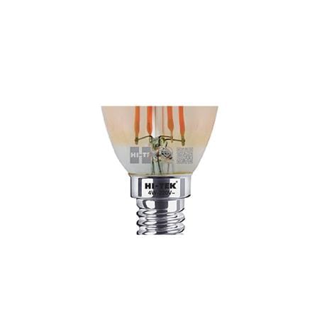 หลอด LED HI-TEK FILAMENT CANDLE 4 วัตต์ WARMWHITE E14_3