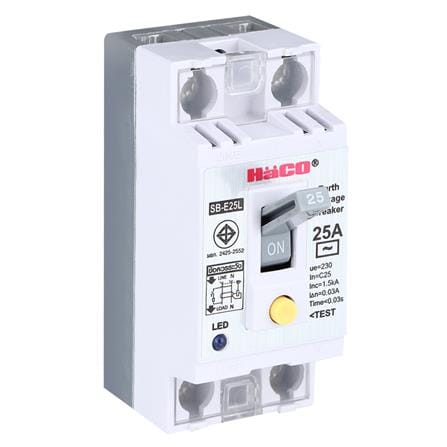 เซฟตี้เบรกเกอร์กันไฟดูด 25 แอมป์ HACO SB-E25L_1