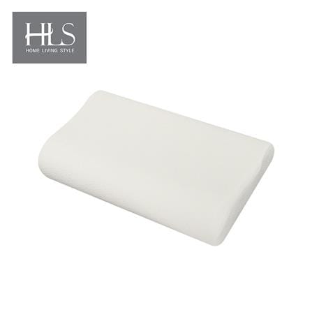 หมอนสุขภาพ AIR FOAM พร้อมปลอก HOME LIVING STYLE AIR FOAM LITTLE 11x18 นิ้ว สีขาว