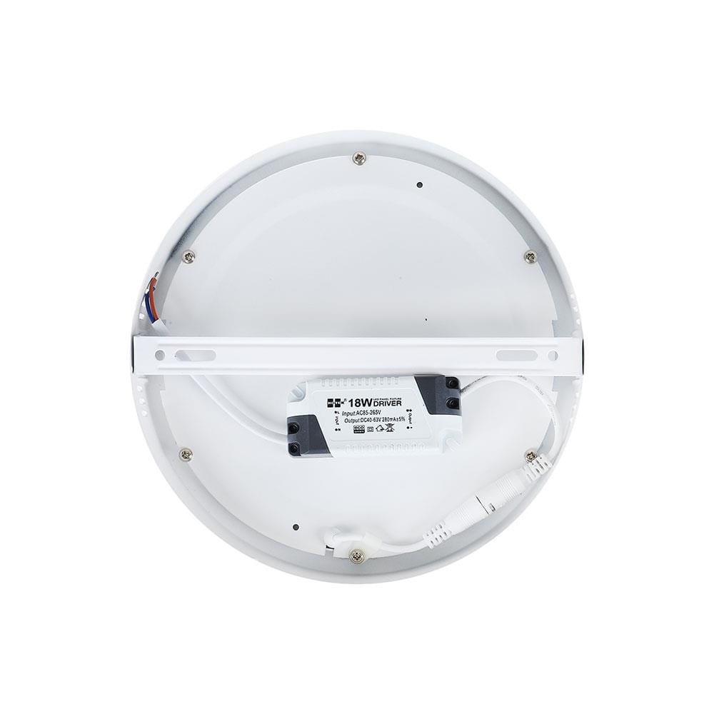 ดาวน์ไลท์ LED HI-TEK ECO HFLEPS018W ROUND 8 นิ้ว 18 วัตต์ WARM WHITE สีขาว