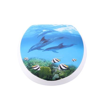 ฝารองนั่งพลาสติก MOYA L-1041 ลายทะเล_1