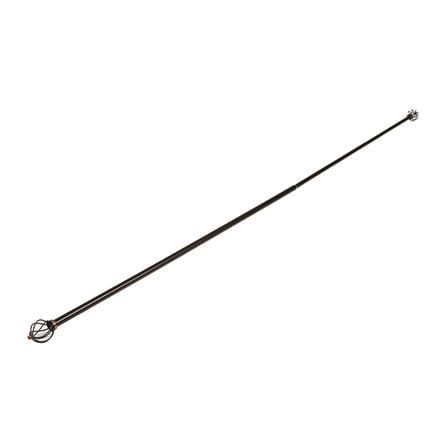 STEEL TENSION ROD HOME LIVING STYLE TWIST 110-210CM BROWN_4