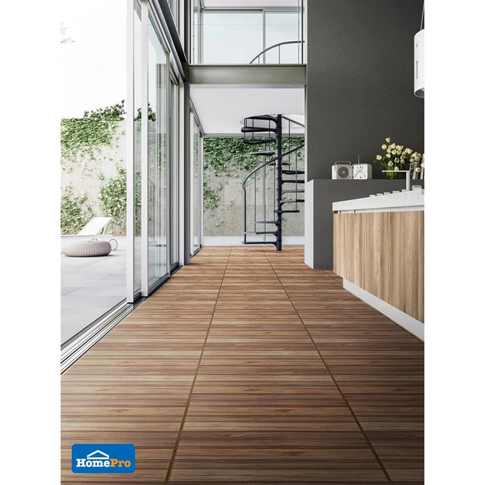 FLOOR TILE 60x60CM TARA CANNY WOOD BROWN 1.44M2