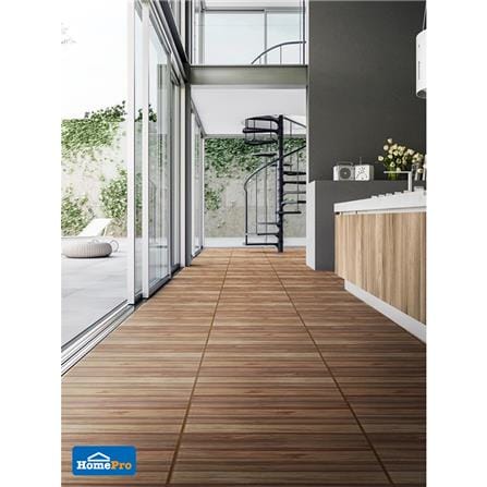 FLOOR TILE 60x60CM TARA CANNY WOOD BROWN 1.44M2_2
