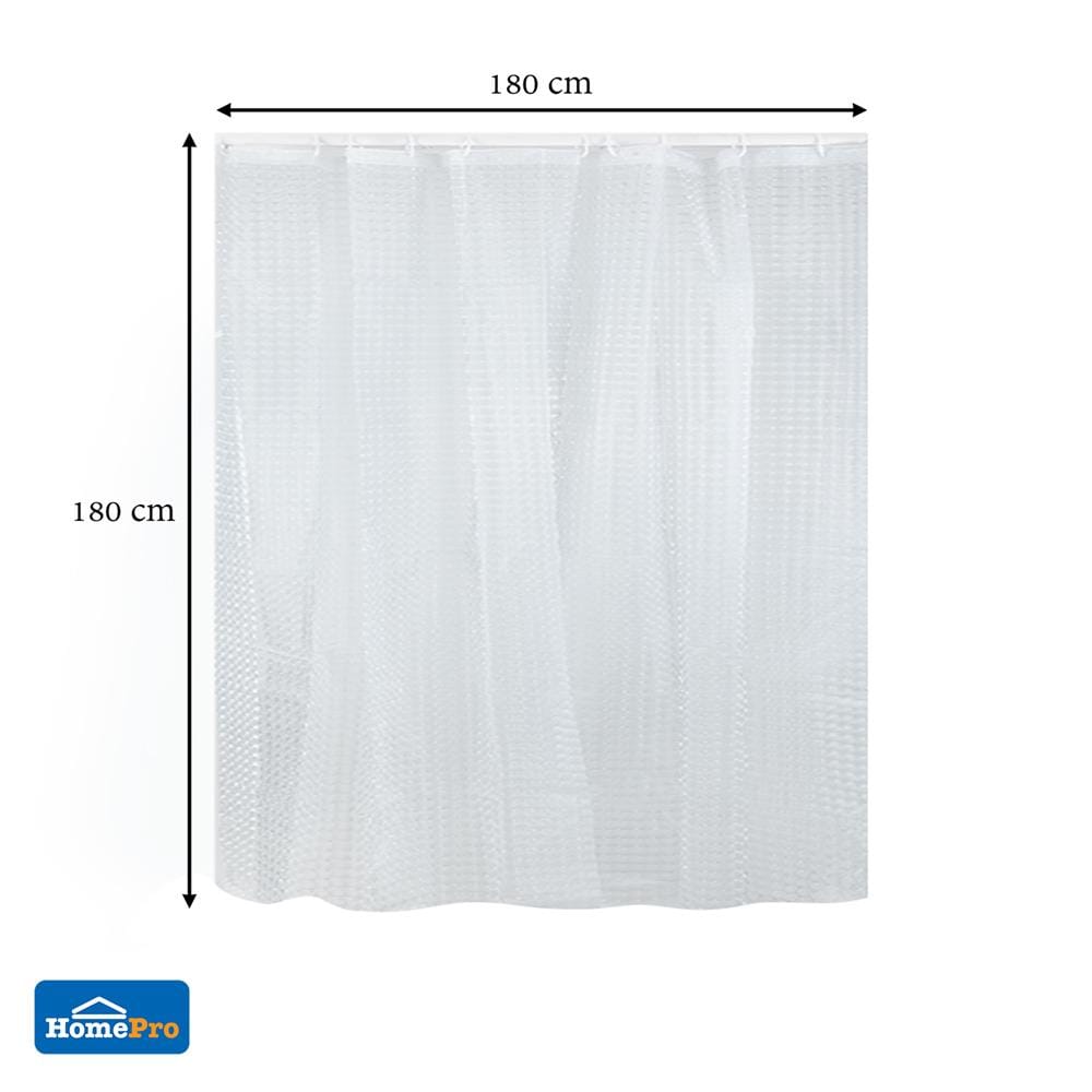 ม่านห้องน้ำ PEVA MOYA PE3003A 180x180ซม.